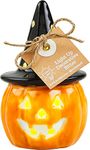 Mud Pie Light Up Holiday Sitter, Pumpkin | Interchangable Sitter for Base