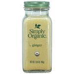 Simply Organic Ground Ginger Root, Certified Organic | 1.64 oz | Zingiber officinale Roscoe