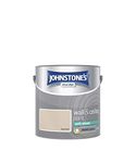Johnstone's Wall and Ceiling Soft Sheen Emulsion Paint - Seashell 2.5L