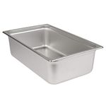 Update International SPH-1006 6-Inch Full-Size Anti-Jam Steam Table Pan, Silver