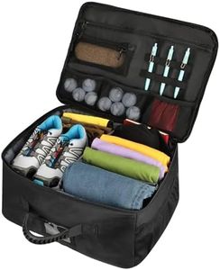 KEMIMOTO 33L Golf Trunk Organizer 1680D Waterproof Collapsible Storage Box for Car, SUV, Large Storage Space to Store Golf Accessories for Golfers
