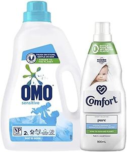 Sensitive Laundry Bundle (1 x 2L Omo Sensitive Laundry Liquid + 1 x 900ml Comfort Sensitive Fabric Conditioner)
