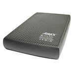 Airex Balance Pad - Exercise Foam Pad Physical Therapy, Workout, Plank, Yoga, Pilates, Stretching, Balancing Stability Mat, Kneeling Cushion, Mobility Strength Trainer for Knee, Ankle - Mini, Lava