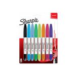 Sharpie Twin Tip Permanent Markers | Fine & Ultra-Fine Points | Assorted Colours | 8 Count