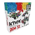 K'NEX | Rad Rides Building Set 12 Model | Educational Fun and Construction Toys for Boys and Girls, 206 Piece Stem Learning Kit, Engineering for Kids, for Children Ages 7+ | Basic fun 15214