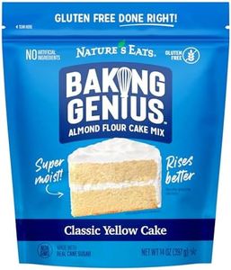 Nature's Eats Baking Genius Classic Yellow Cake Almond Flour Cake Mix 14oz