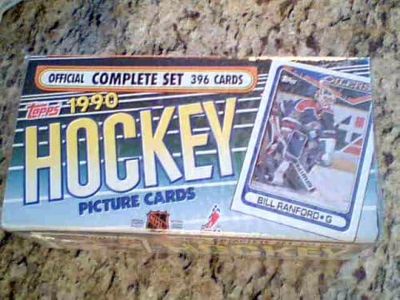 Topps 1990 Hockey Sport Cards, Offical Complete Set 396 Card Set, New & Sealed