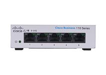 Cisco Business CBS110-5T-D Unmanaged Switch | 5 Port GE | Desktop | Ext PS | Limited Lifetime Protection (CBS110-5T-D)