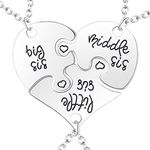 Sister For 3 Necklace