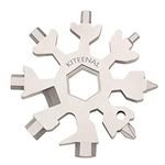 19-in-1 Snowflake Multi-Tool, Outdoor Portable Multi-Tool for Outdoor Travel Camping Adventure Daily Tool, Stainless Steel Cool Gadgets for Men, Gifts for Dad on Fathers Day