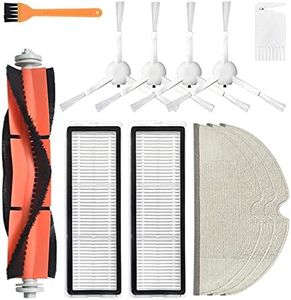 HUAYUWA - Cepillo principal, cepillo de rodillo, cepillo lateral, filtro, mopas, trapos, repuestos para aspiradora Mijia 1C, piezas de repuesto para robot aspirador