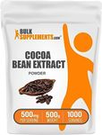 BulkSupplements.com Cocoa Extract Powder - Cocoa Powder - Flavonoids Supplements - Sugar Free Cocoa Powder - Polyphenols Supplement - Circulation Supplements (500 Grams - 1.1 lbs)