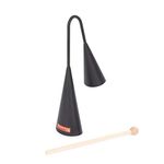 Percussion Plus PP3600 Double Agogo Bells,Black,Medium