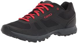 Giro Gauge Mountain Bike Shoe - Men's, Black/Bright Red, 11