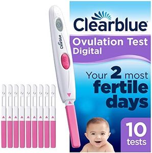 Clearblue Digital Ovulation Test Kit (Opk) - Clearblue, Proven To Help You Get Pregnant, 1- Holder and 10 Test