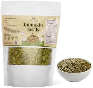 Organic Raw Pumpkin Seeds (Pepitas) – 100% Natural Pumpkin Seeds to Eat, High in Protein, Zinc & Magnesium – Vegan, Keto Friendly Superfood Snack – Semillas de Calabaza