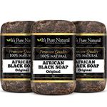 Natural: It'S Pure Natural 100% Natural African Black Soap (Original) 5Oz