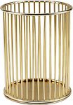 CentraLit Pen Stand Pencil Holder Decorative Metal Wire Pen Stand Organizer for Office Desk, Kids Study Table - Makeup Brush Holder Accessory, Toothbrush Holder (Gold)