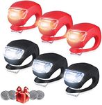 Bestlsy Set of 6 Bike Lights Front 