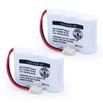 QBLPOWER BT-17333 BT-27333 Handset Telephone Rechargeable Battery 2/3AA 3.6V NI-CD Cordless Phone Battery BT17333 BT27333 BT-17233 BT17233 BT-163345 CS5121 (Pack of 2)