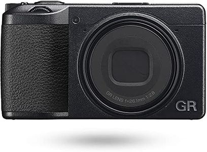 Ricoh GR IIIx, Black, Digital Compact Camera with 24MP APS-C Size CMOS Sensor, 40mmF2.8 GR Lens (in The 35mm Format)