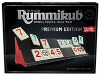 Pressman Rummikub Premium Edition - The Original Rummy Tile Game, Silver (108647)