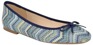 Nine West Women's Tootsy Ballet Flat, Blue Multi 420, 5 UK