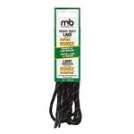 Moneysworth and Best Nomex Shoe Lace, 72-Inch, Black/Brown