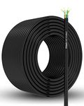 FEDUS 200 Meter High Speed RJ45 cat6 Ethernet Patch Cable LAN Cable Internet Network Computer Cable Cord High Speed Gigabit Category UTP Wires For PC, Modem, Router, LAN ADSL – BLACK (200 Meter)