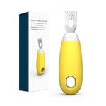 Citrus Lemon Zester Tool with Specially Designed Channel Knife to Save Efforts - Ultra Sharp Bar Citrus Lemon Peeler for Kitchen - Soft-Touch Handle - Dishwasher Safe - by KITCHENDAO