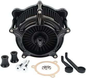 Air Cleaner Air Intake Filter Kit for Harley 17-2024 Touring Road Glide Road King Street Glide Electra Glide Tri Glide 18-2024 Softail Fat Boy Street Bob FXDR 114 Fat Bob