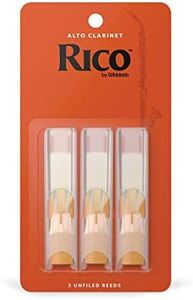 D’Addario Woodwinds - Rico Alto Clarinet Reeds - RDA0325 - Strength 2.5, 3-Pack