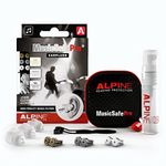 Alpine Hearing Protection Earplugs (Transparent)