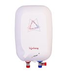 Lifelong 3 litre Instant Geyser - Instant Water Heater for Home - 3000 W Electric Geyser with 4 Level Advance Safety Suitable for Kitchen & Bathroom (LLWH106)