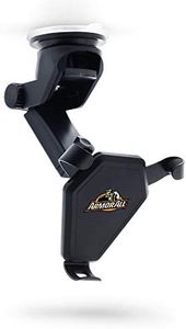 Xtreme ARMORALL Wireless Charging CAR Mount, Black (AWC8-1004-BLK)