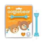 oogiebear - Nose and Ear Gadget. Safe, Easy Nasal Booger and Ear Cleaner for Newborns and Infants. Dual Earwax and Snot Remover (Blue Booger Picker)