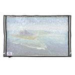 Heart Home PVC Dot Print Waterproof & Dustproof TV Cover, 32 Inch (Transparent) 54HH4287.