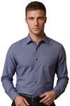 Louis Philippe_Mens_Formal_Shirt_(LPSFMCLPD11487_Medium Blue_40)