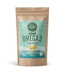 Ekopura Vegan Omega 3 Algae Oil 90 Capsules (250mg) | 250mg DHA Per Capsule | Support Brain & Eye | GMO-Free | Plant-Based Alternative to Fish Oils | 3 Months Supply (1 Capsule per Day)