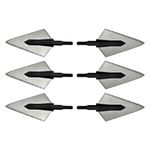 Hunting Broadheads, 12PK 3 Blades Archery Broadheads 100 Grain Screw-in Arrow Heads Arrow Tips Compatible with Traditional Bows and Compound Bow (Hunt and Kill 125gr)