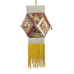 Handcrafted Akash Kandil Diwali Lantern Eco-Friendly, No Assembly Needed, Ready-to-Use, Balcony & Home Decor Hanging Paper Lights, Lamp for Outdoor, Colors May Vary for a Unique Touch.