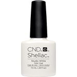 CND Shellac Nail Polish, Studio White