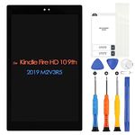 LCD Display for Amazon Kindle Fire HD 10 9th 2019 M2V3R5 Screen Replacement Touch Digitizer Full Assembly with Repair Tools