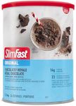 SlimFast – Original Meal Replacement or Weight Loss Shake Mix Powder - 14g of Protein – 23 Vitamins and Minerals – Great Taste - 1.2KG - Rich Chocolatey Royale Flavour