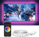 Govee TV LED Backlights Strip, App Control TV LED Light Strip, 7 Scene Modes & DIY Mode, 6.56FT Easy Installation USB TV LED Backlights for 40-60 inch TVs, Computer, Bedroom, Gaming Monitor