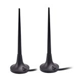 Eightwood 3G 4G LTE GSM Antenna, SMA Magnet Antenna (2-Pack) for 4G Router Mobile Hotspot Wiresless Home Phone