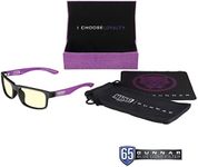 GUNNAR - Black Panther Edition Gaming and Computer Glasses - Blocks 65% Blue Light - Enigma, Amber Tint