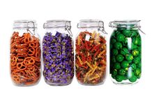 STAR WORK Airtight Storage Jars with Buckle Lid | Kitchen Transparent Box Accessories for Food Spice and Masala Containers Case (1.5 Liters Pack of 4)