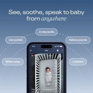 Nanit Pro Smart Baby Monitor – HD Video, Sleep Tracking