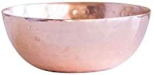 Creative Co-Op Hammered Metal Pinch Pot with Copper Finish